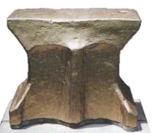 Old German style anvil - Photo from Anvils in America