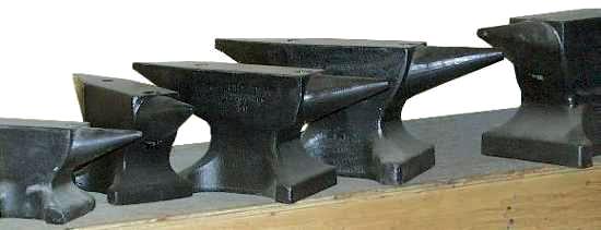 The Peddinghaus Line of Forged Steel Anvils (c) 2003 Jock Dempsey